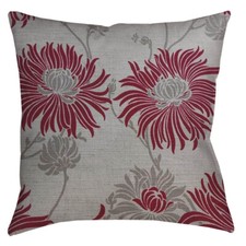 HANDMADE cushion cover Use Laura Ashley Kimono cranberry Fabric flora flower