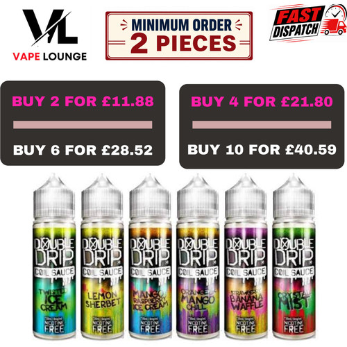 Double drip liquid 50ml 0mg - 50ml,