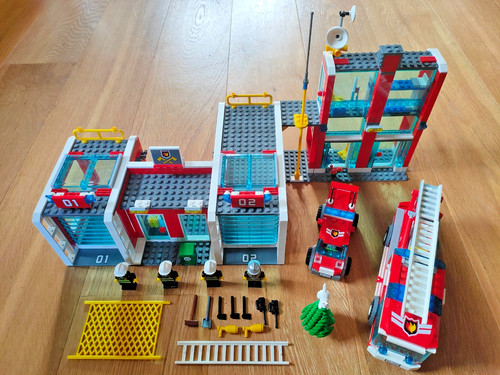 Lego city 7208 fire - city,