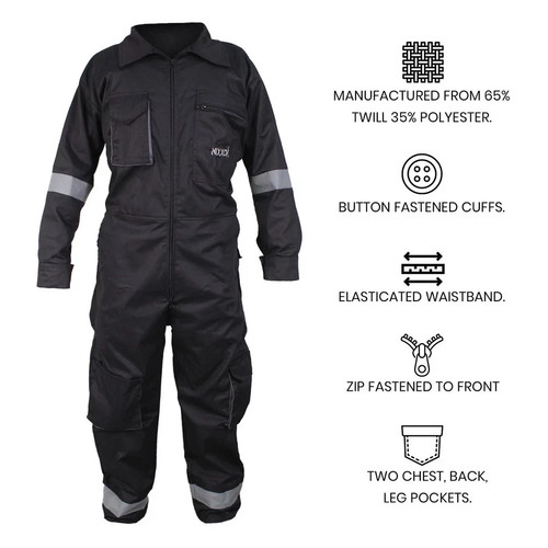Grey work wear coveralls - work,