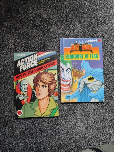 Vintage ladybird action force - action,