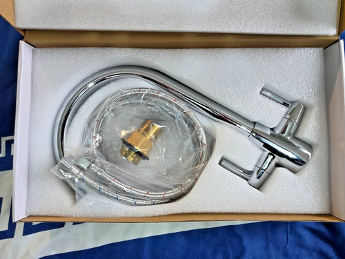 Chrome kitchen mixer - chrome,