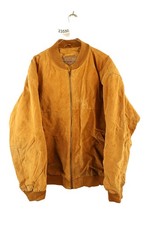 MILAN Brown Leather Bomber