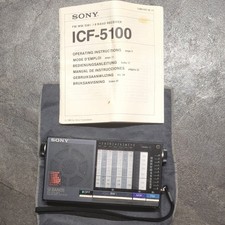 Sony ICF-5100 Black FM/MW/SW 9-Band Receiver