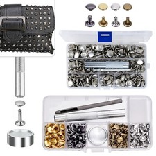 Double cap rivets - cap, box