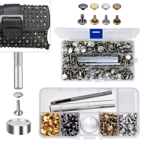 Double cap rivets box - double,