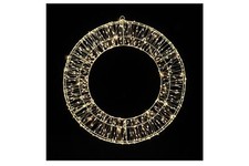 LED Pinwire Twinkling Wreath Christmas Light Decoration Xmas - Ex Display Boxed