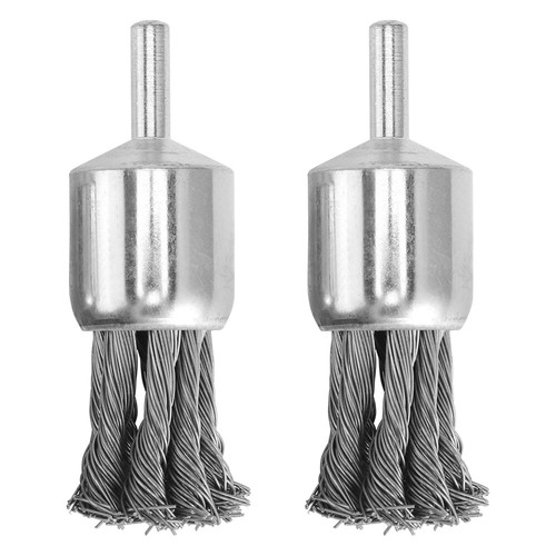 Twist knot steel wire wheel - 1",