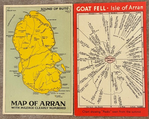 Collectible vintage map