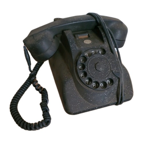 Rotary dial telephone - rotary,