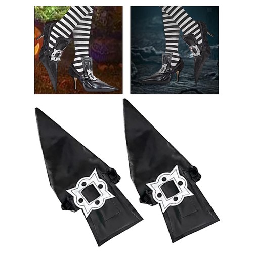 Witch shoe covers pair fancy - covers,