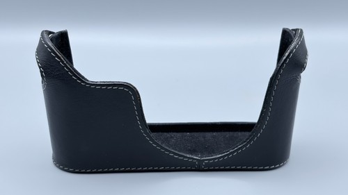 Leather half case for leica - leather, x1