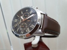 New FOSSIL Mens Watch Brown