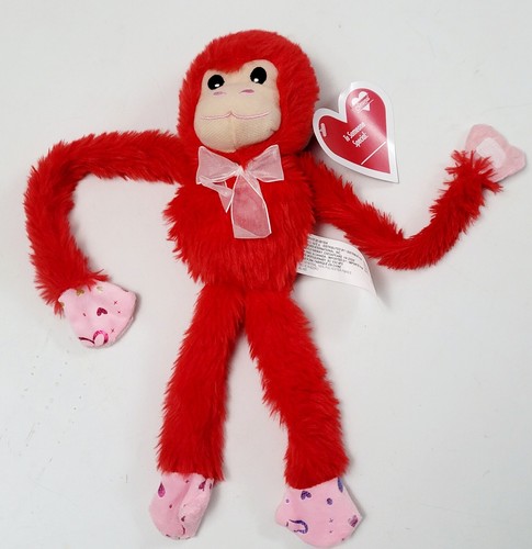 Red plush hanging - 1,