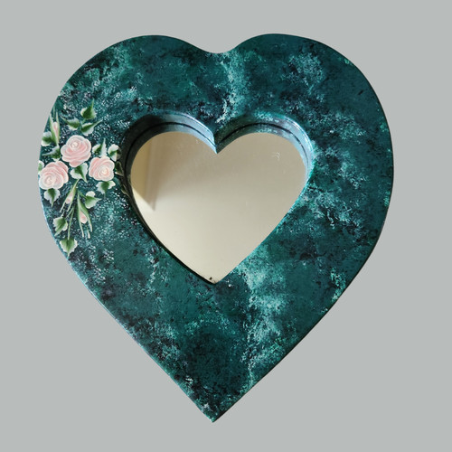 Vintage wooden heart - vintage,