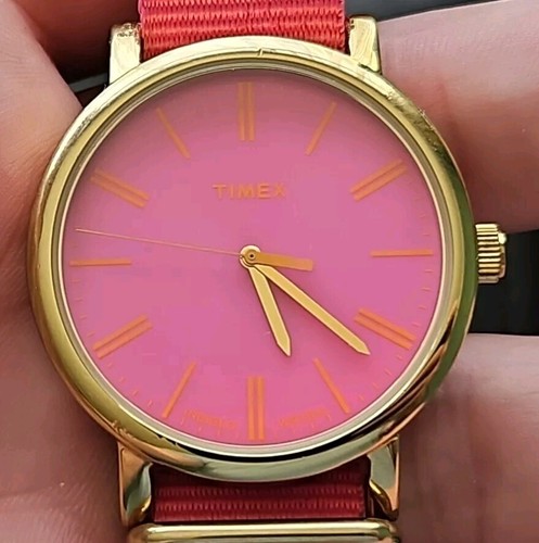 Ladies genuine pink - pink, timex