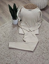 Ladies Ribbed Knit Co-Ord