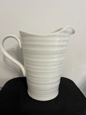 Sophie Conran for Portmeirion Large Cream/White Pitcher - Excellent condition
