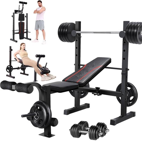 600lbs weight bench set - in,