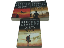 Stephen Leather 3 x Spider Shepherd paperback book bundle thriller Free P & P