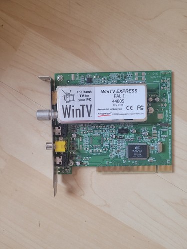 Hauppauge wintv express - hauppauge, pal-i