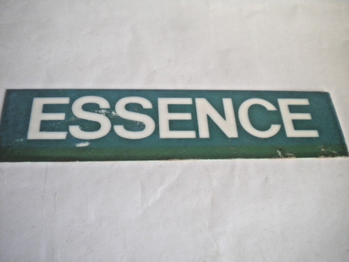 Vintage perspex sign french - vintage,
