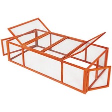 Rabbit Hutch Guinea Pig Cage Cover Indoor Small Animal Bunny Outdoor Large Run