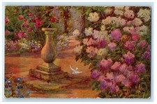 c1910 Crafted Object, Flowers