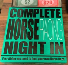 Complete Horse Racing Night In (DVD Party Game, 2011 Mad Moose) Sealed Contents