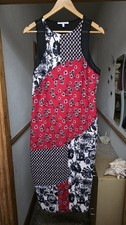 Next Tall Red Black Mesh Back