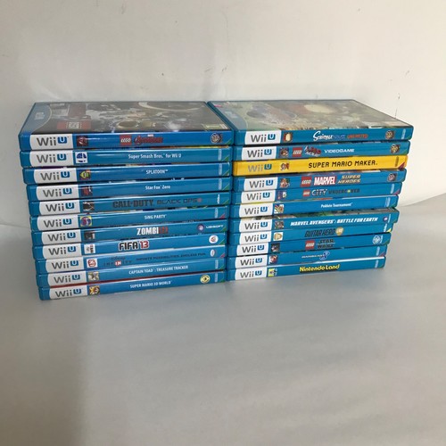 Nintendo wii games job - x, u
