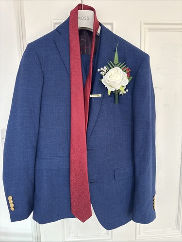 Men moss bros royal blue - men's,