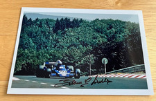 Alessandro Pesenti Rossi hand signed F1 photo - 1976 Tyrrell 007 15x10cm