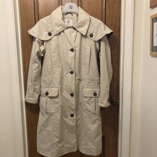 Aigle Ladies Trench Coat Raincoat 16 Beige