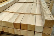 Green Oak Post 6x6 150x150mm