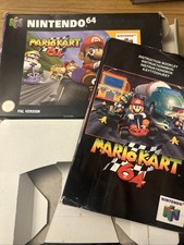 Mario Kart 64 Box And Manual ONLY