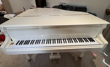 Samick White Baby Grand Piano