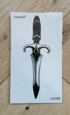DAGGER TEMPORARY TATTOO