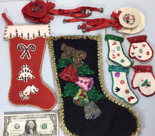 Victorian christmas stocking - victorian,