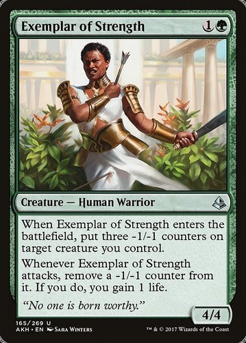 Exemplar strength mtg - exemplar, of
