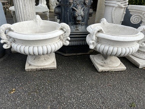 Urn pair planters - urn,