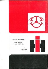 International Tractor 956 956XL 1056 1056XL Operators Manual