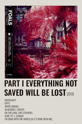 Foals part a4 album - i.,