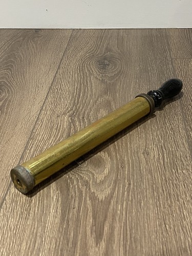 Vintage brass hand pump - brass,