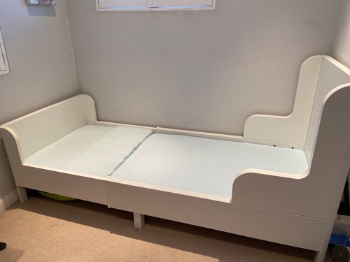 Ikea extendable white toddler - ikea,