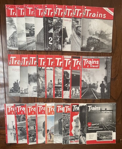 Trains travel vintage - travel, (usa)
