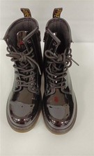 Dr Martens 1460Y Women's Black Patent Leather Boots Size:UK 4