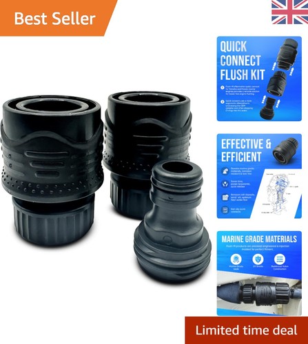 Outboard quick connect flush - connect,