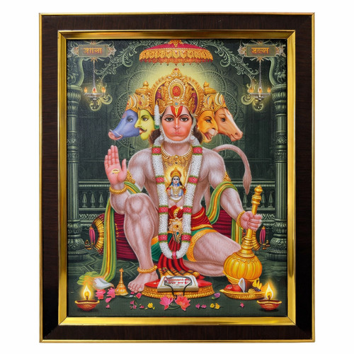 Panchmukhi hanuman framed - ji,