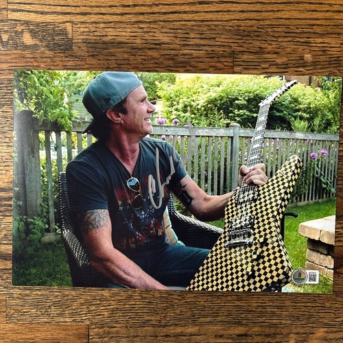 Chad smith signed red hot - smith,